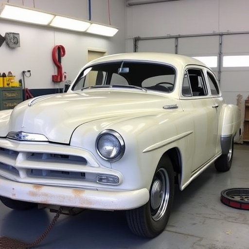 vehicle restoration process