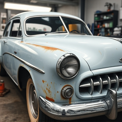 vehicle restoration process