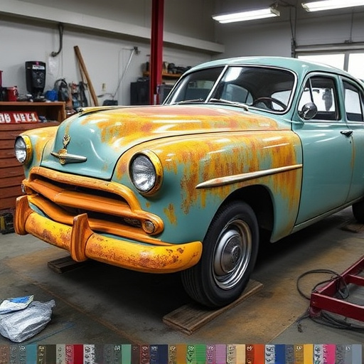 vehicle restoration process