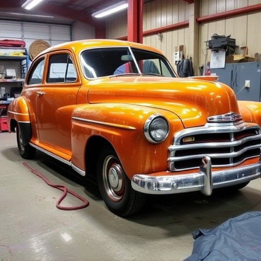 vehicle restoration process