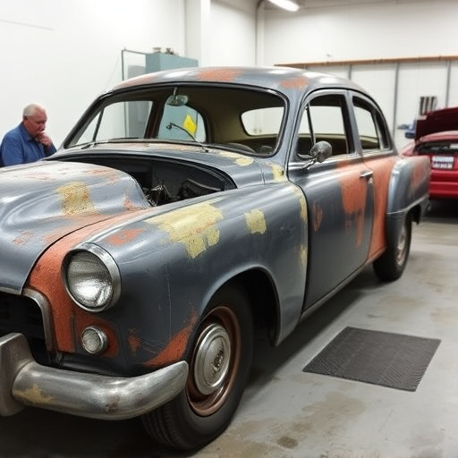 vehicle restoration process
