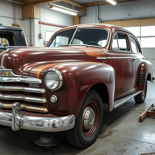 vehicle restoration process