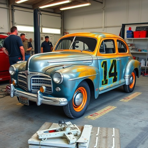 vehicle restoration process
