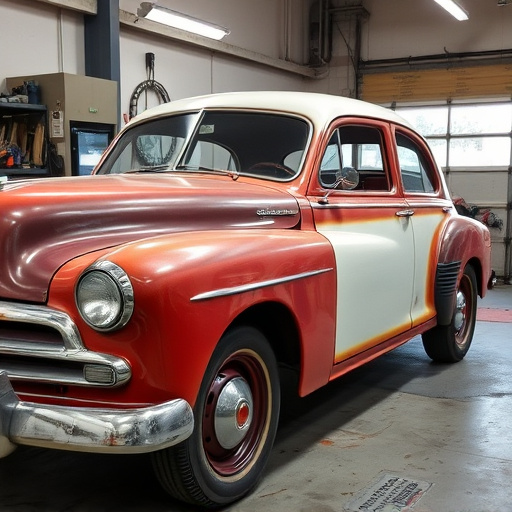 vehicle restoration process