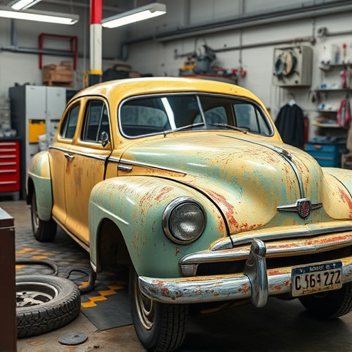 vehicle restoration process