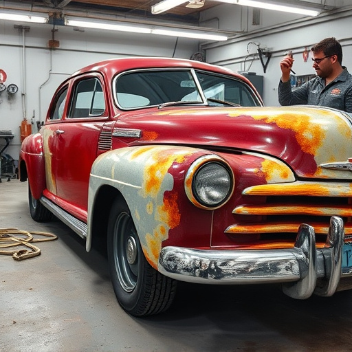 vehicle restoration process