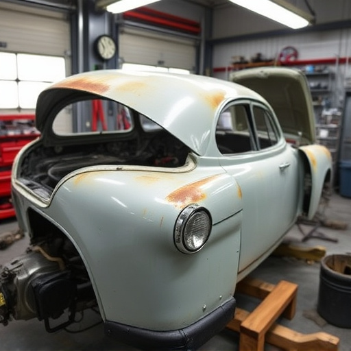 vehicle restoration process