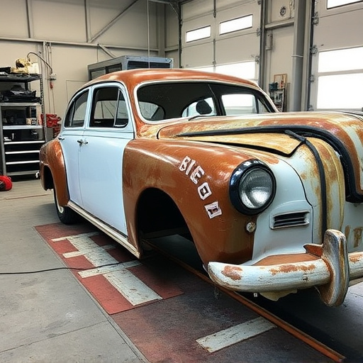 vehicle restoration process