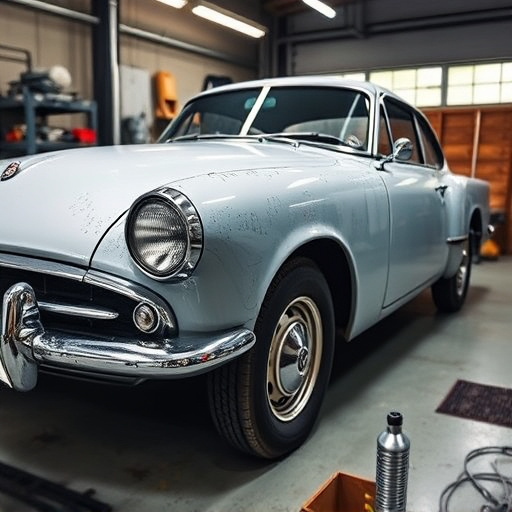 vehicle restoration process