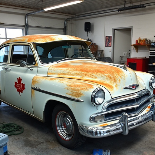 vehicle restoration process