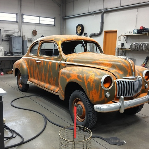 vehicle restoration process
