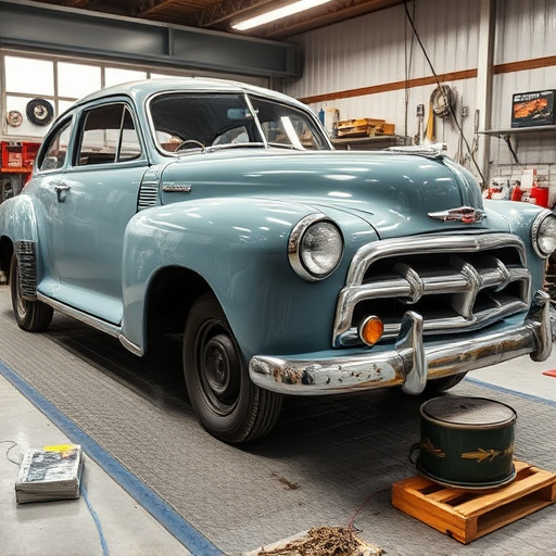 vehicle restoration process