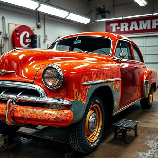 vehicle restoration process