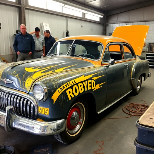 vehicle restoration process