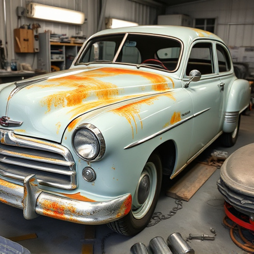 vehicle restoration process
