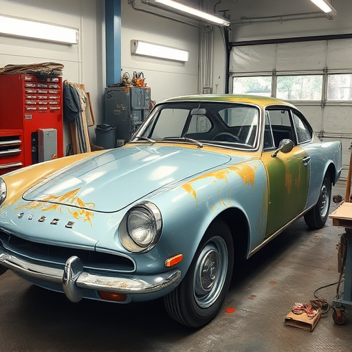 vehicle restoration process