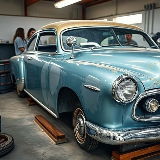 vehicle restoration process