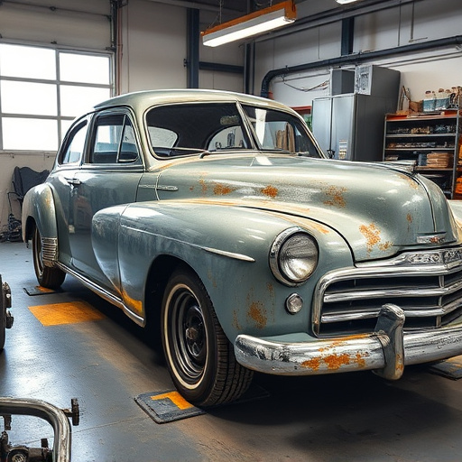 vehicle restoration process