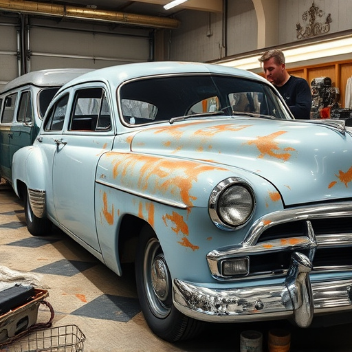 vehicle restoration process