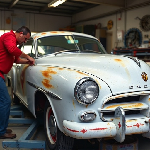 vehicle restoration process