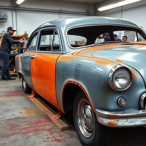 vehicle restoration process