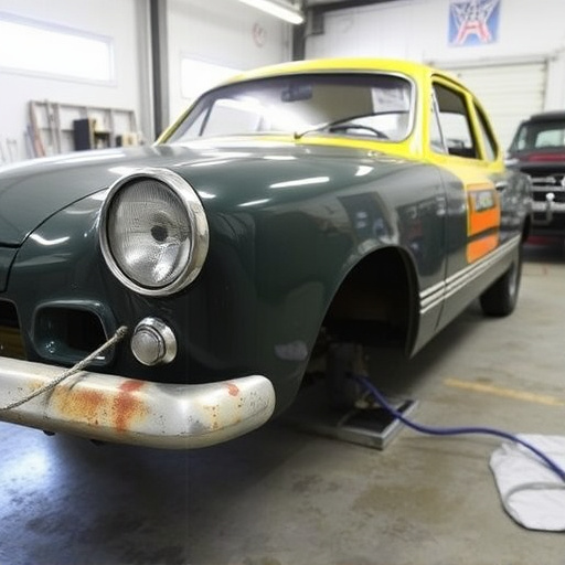 vehicle restoration process
