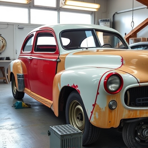vehicle restoration process