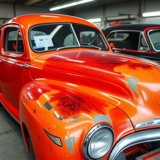 vehicle restoration process