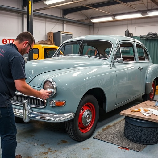 vehicle restoration process