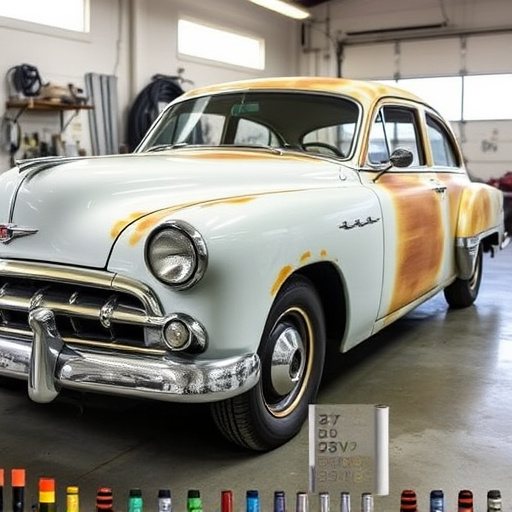 vehicle restoration process