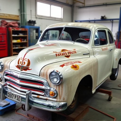 vehicle restoration process