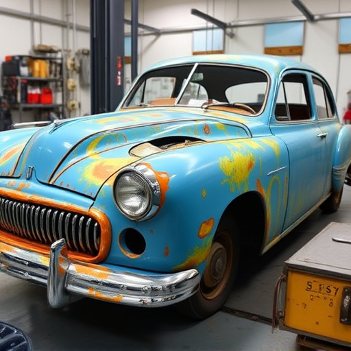 vehicle restoration process
