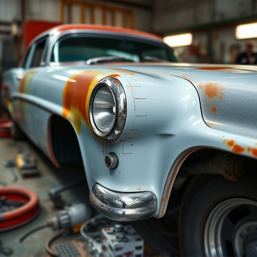 vehicle restoration process