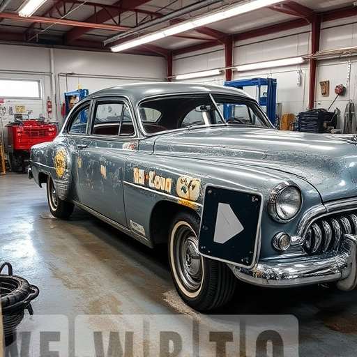 vehicle restoration process
