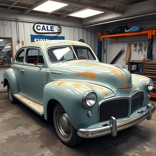 vehicle restoration process