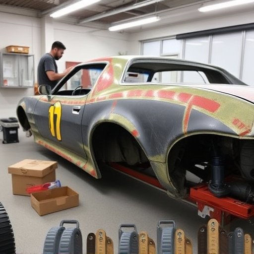 vehicle restoration process