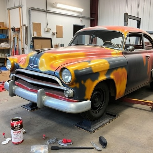 vehicle restoration process