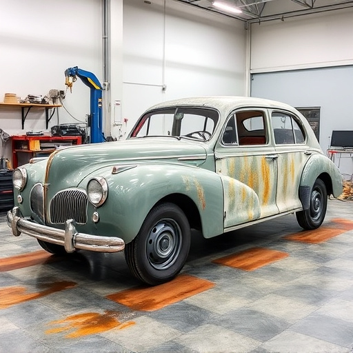 vehicle restoration process