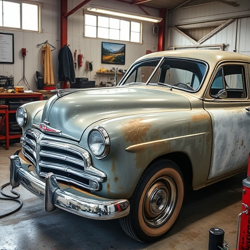 vehicle restoration process