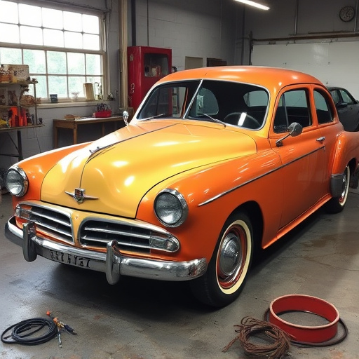 vehicle restoration process