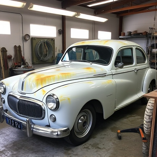 vehicle restoration process