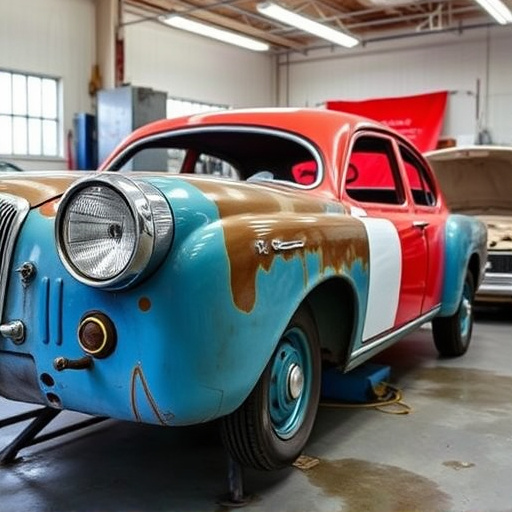vehicle restoration process