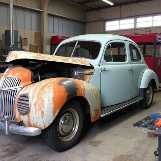 vehicle restoration process