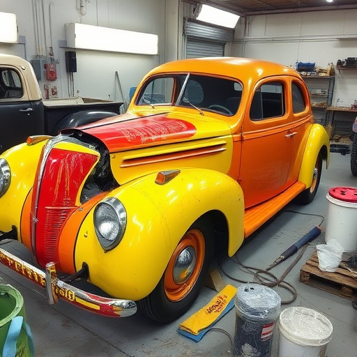 vehicle restoration process