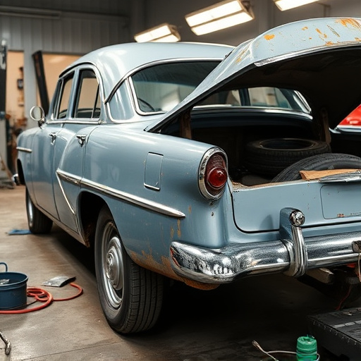 vehicle restoration process