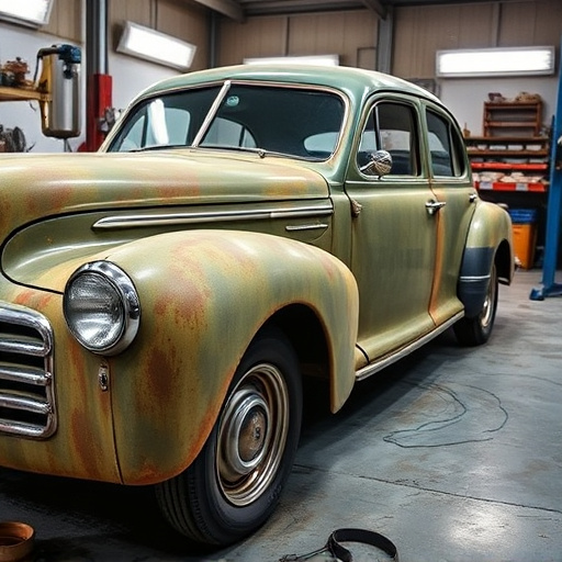 vehicle restoration process