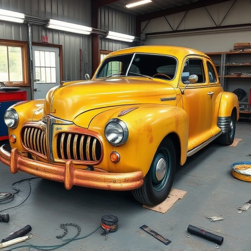 vehicle restoration process
