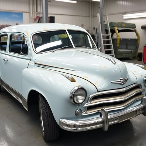 vehicle restoration process
