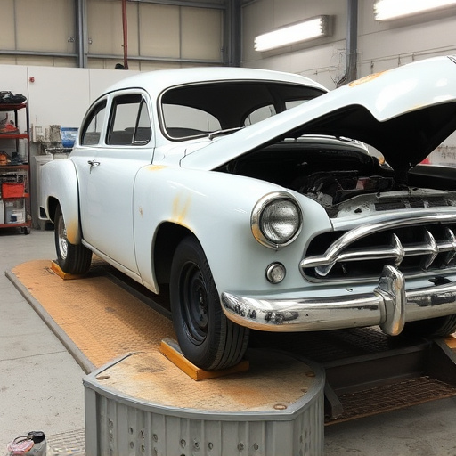 vehicle restoration process