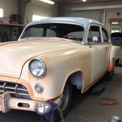 vehicle restoration process